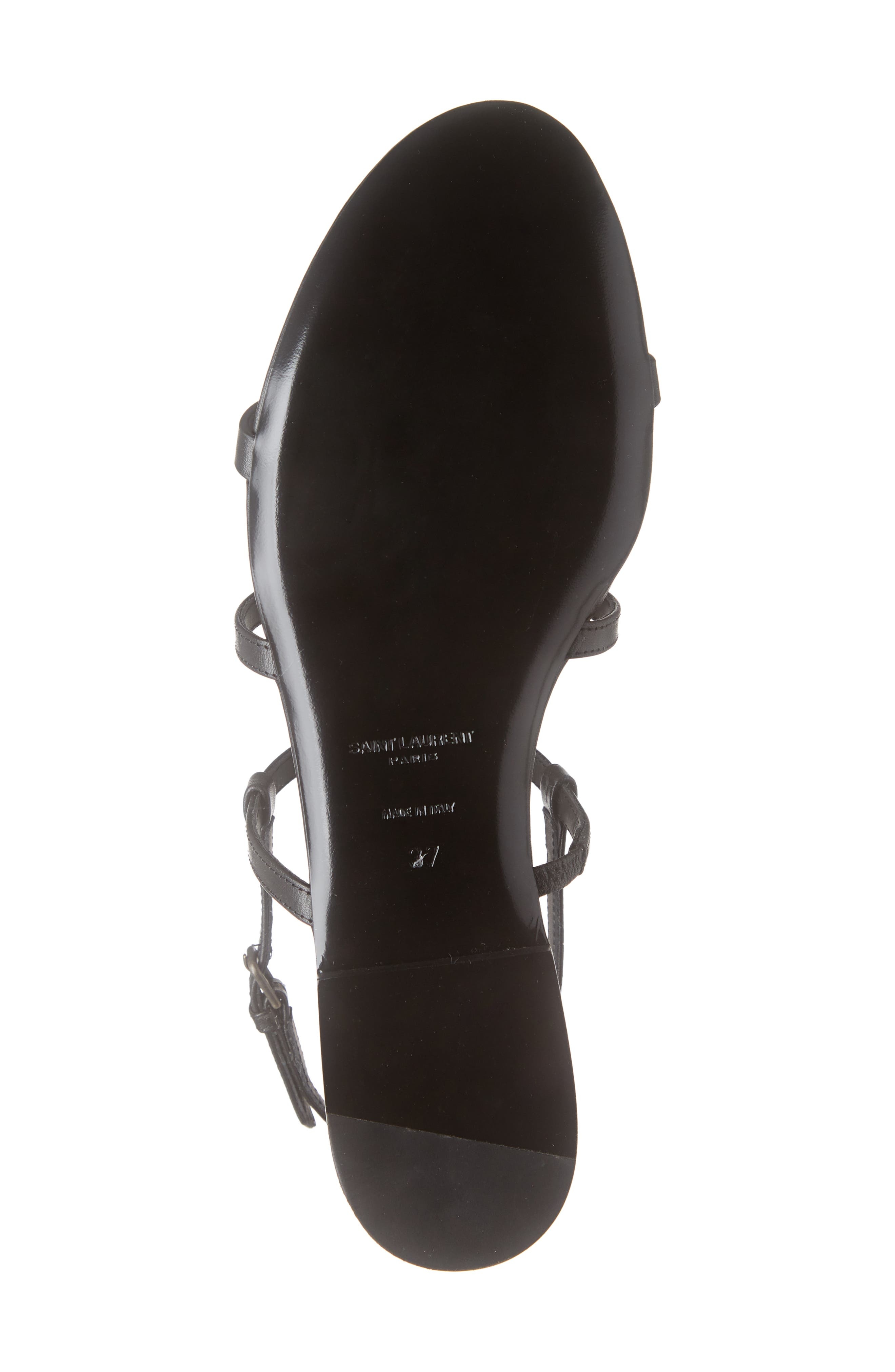 Cassandra YSL Logo Strappy Sandal - 6