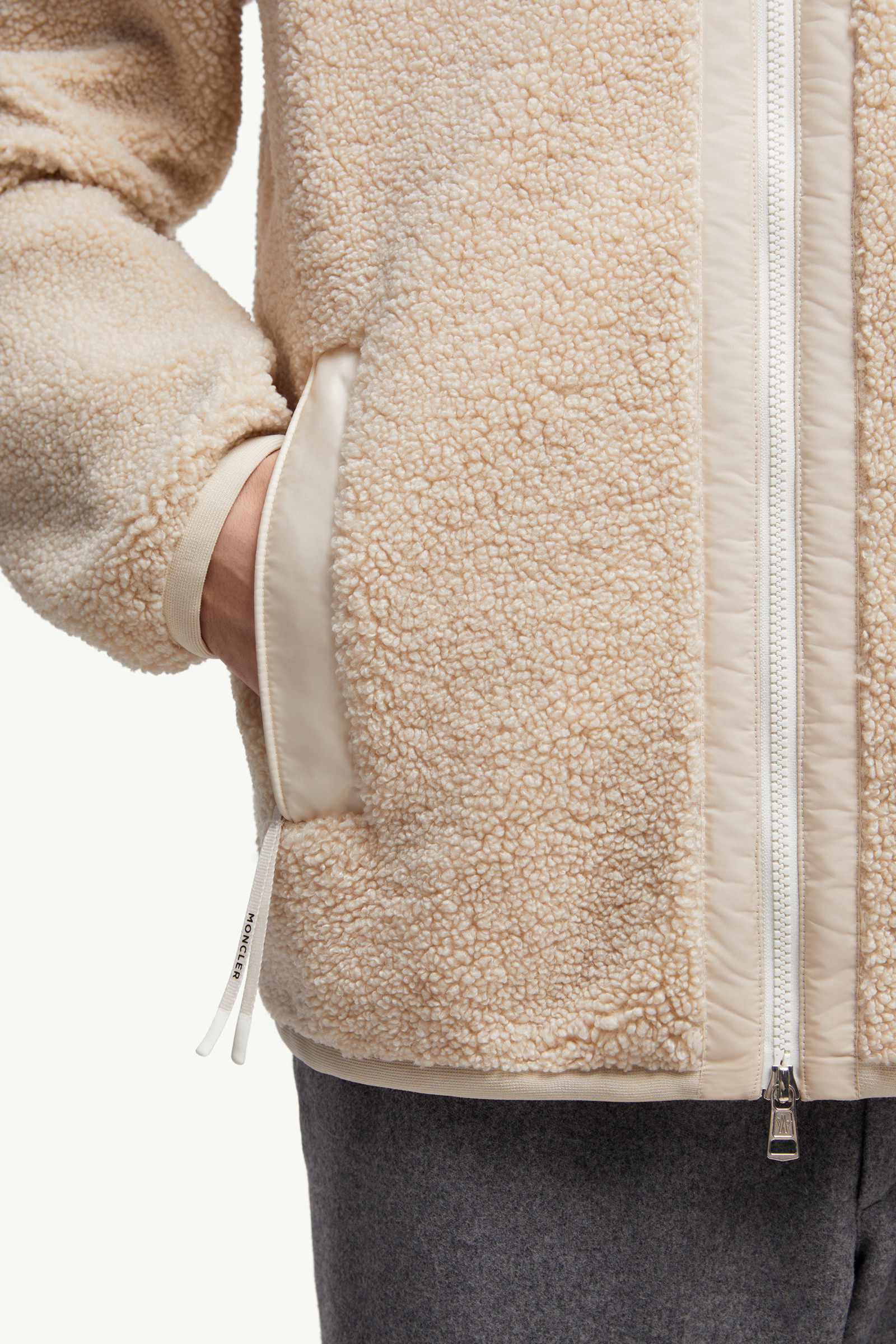 Teddy Zip-Up Sweatshirt with Pocket - 6