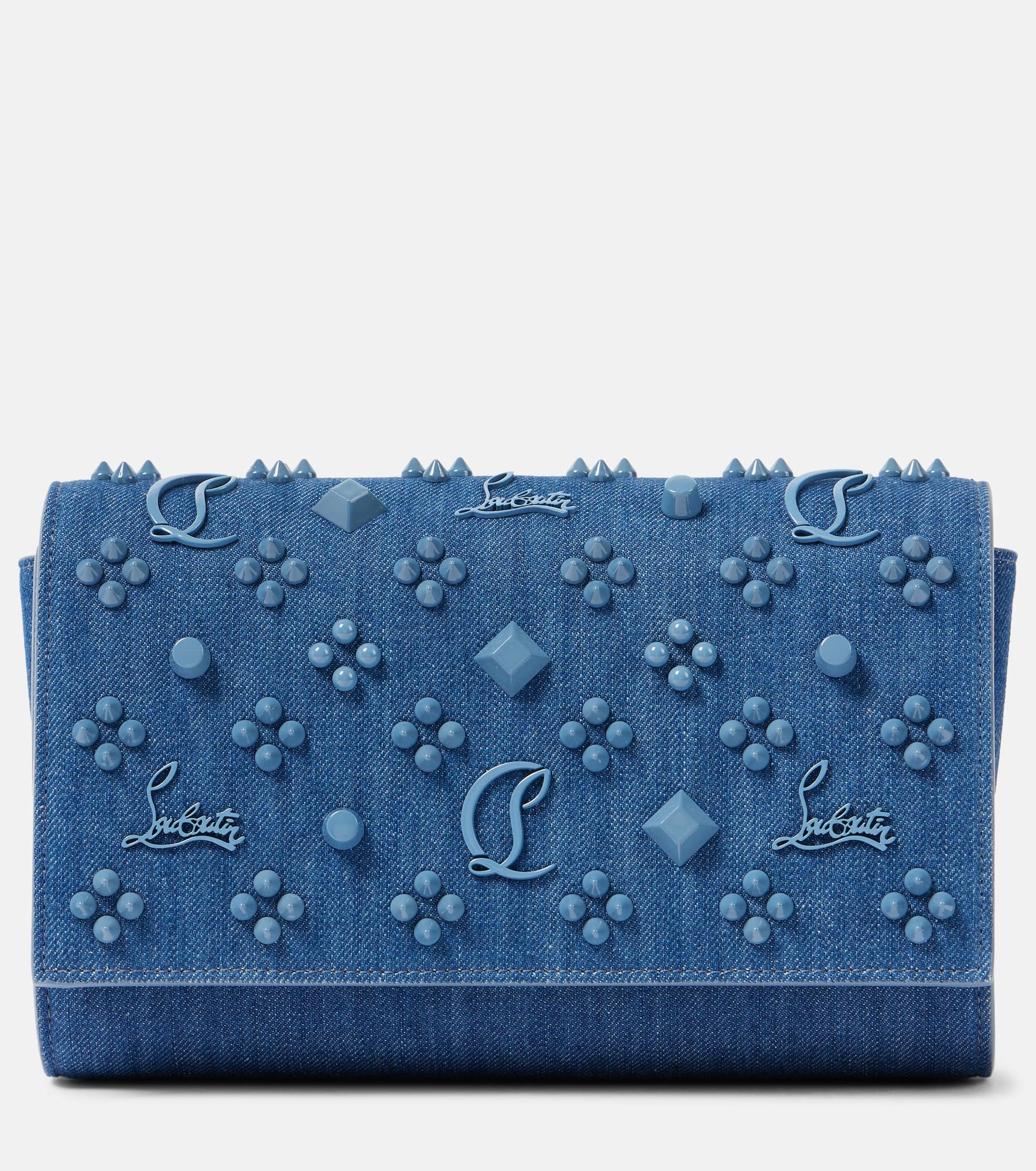 Paloma denim clutch - 1