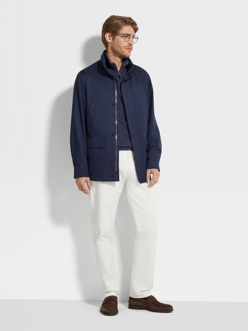 ZEGNA TECHNICAL FABRIC MOTORIN 250CC FIELD JACKET outlook