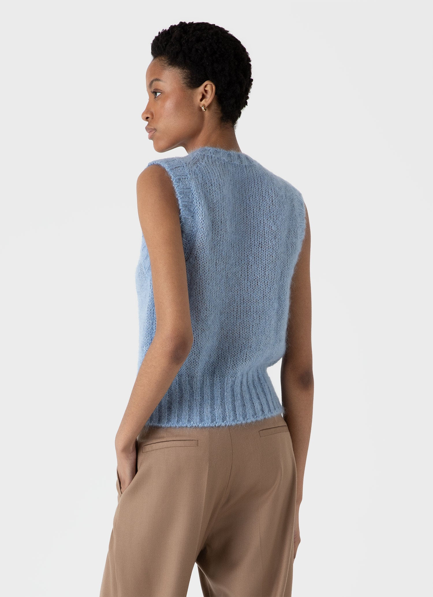 Mohair Silk Vest - 3