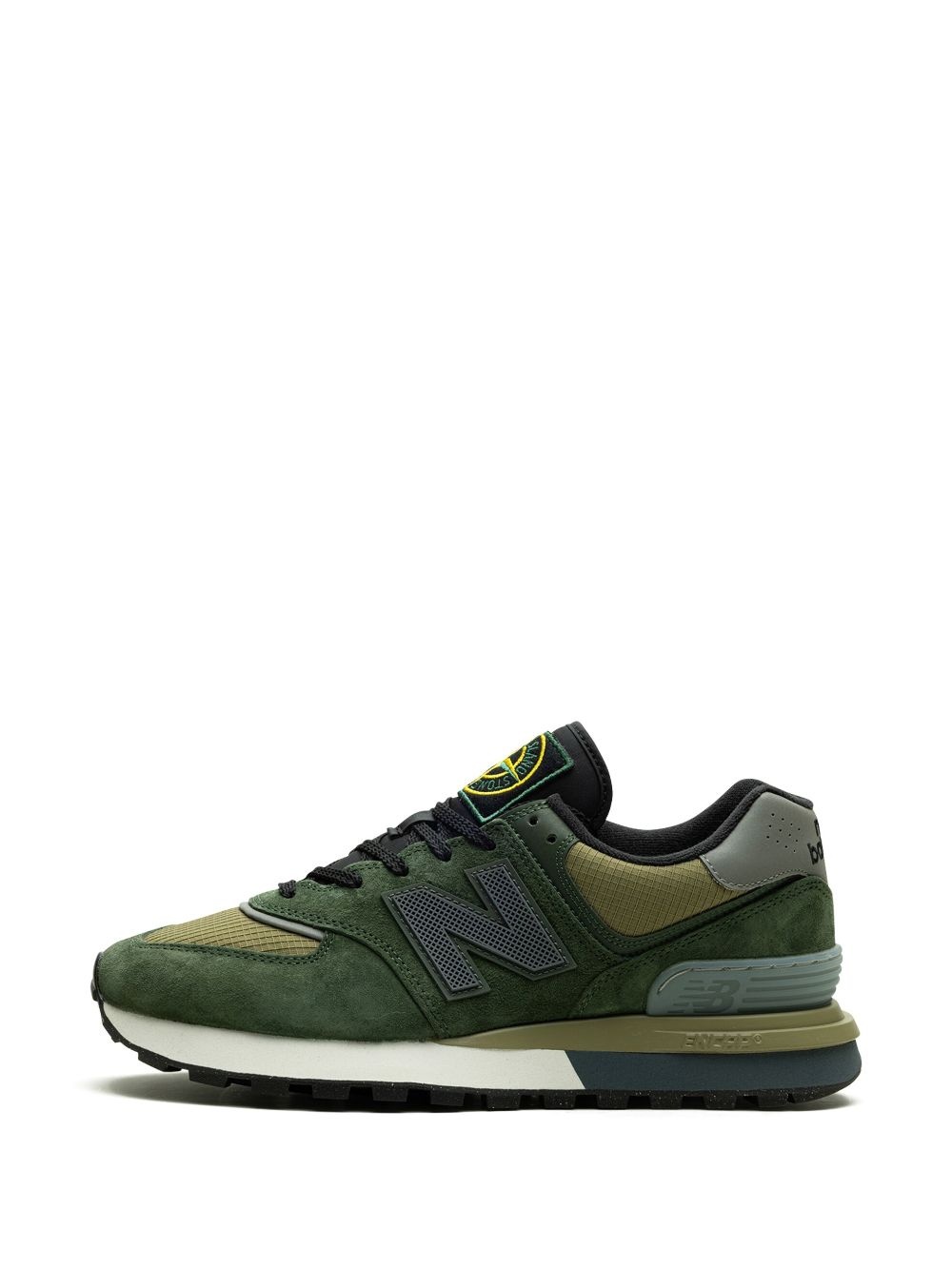x Stone Island 574 Legacy "Dark Green" sneakers - 5