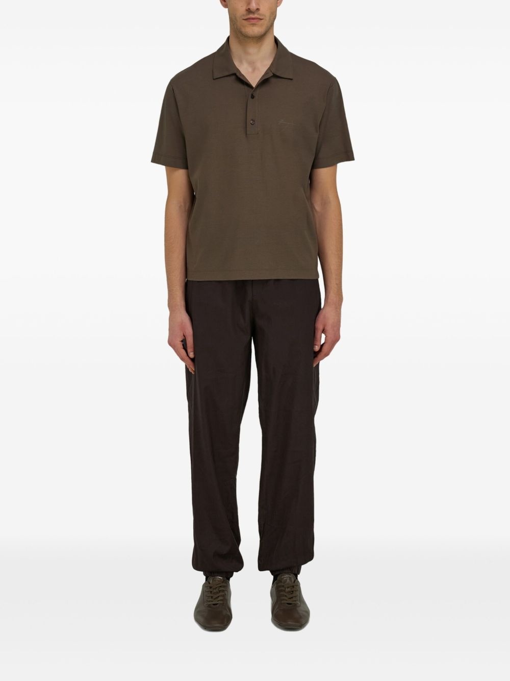 signature cotton polo shirt - 2
