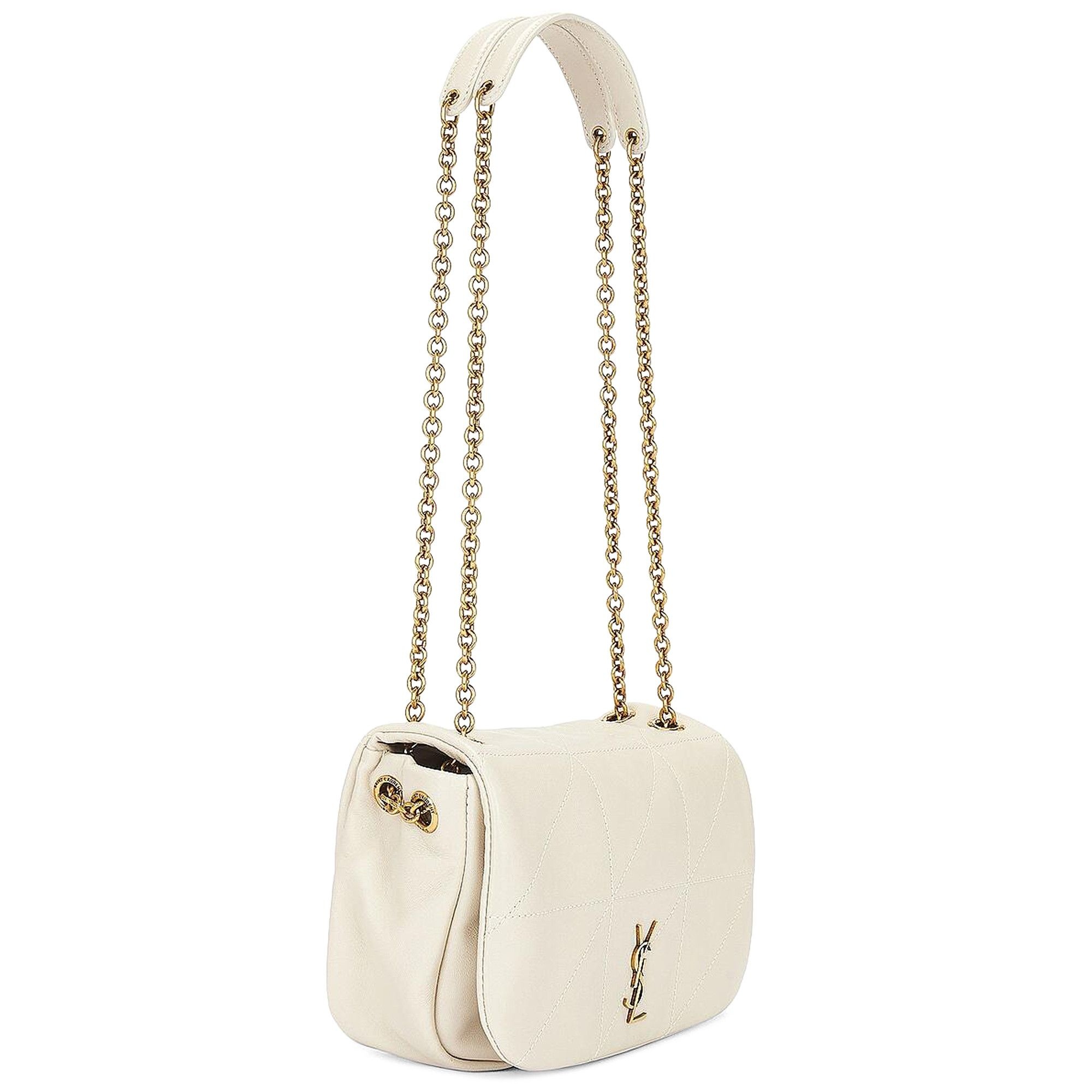 Saint Laurent Mini Jamie 4.3 Chain Bag 'Soft Cream' - 3