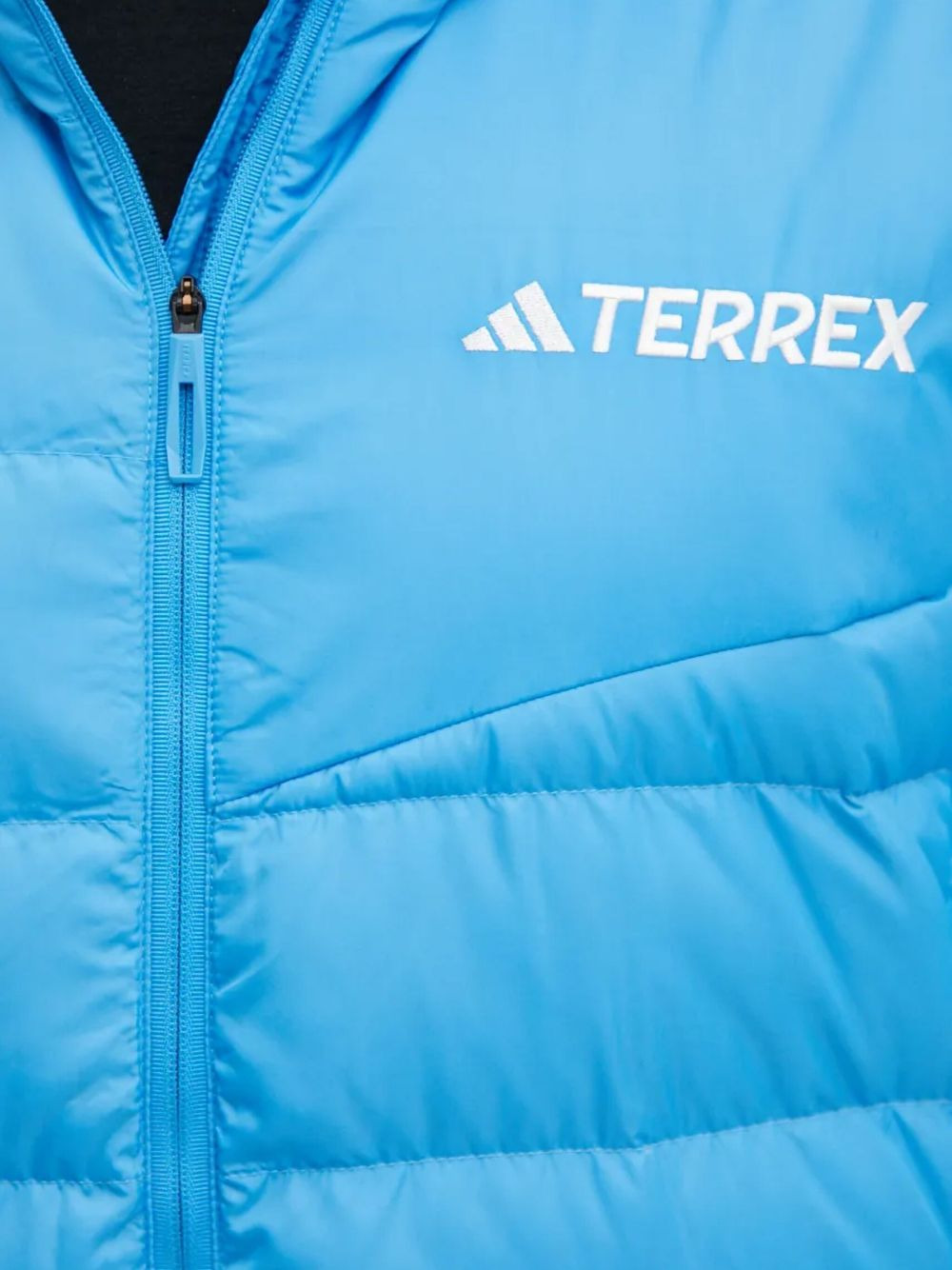 hooded-neckline quilted jacket - 5