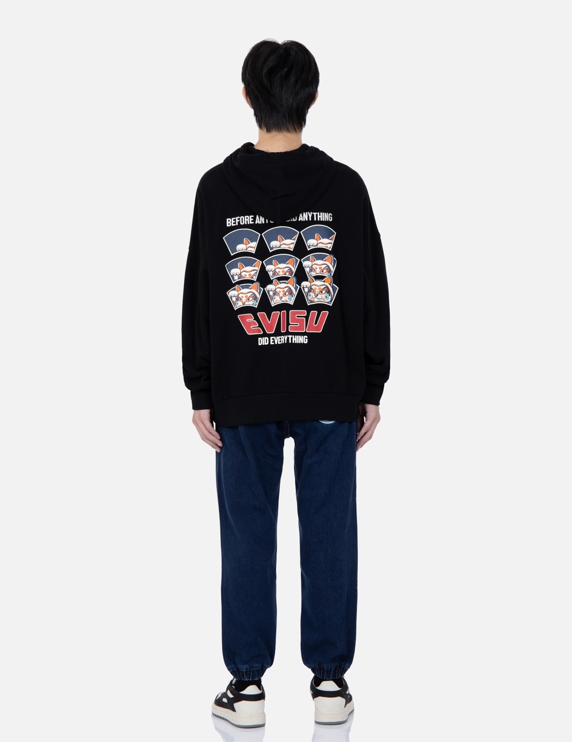DARUMA AND SEAGULL APPLIQUÉ JOGGER PANTS - 5