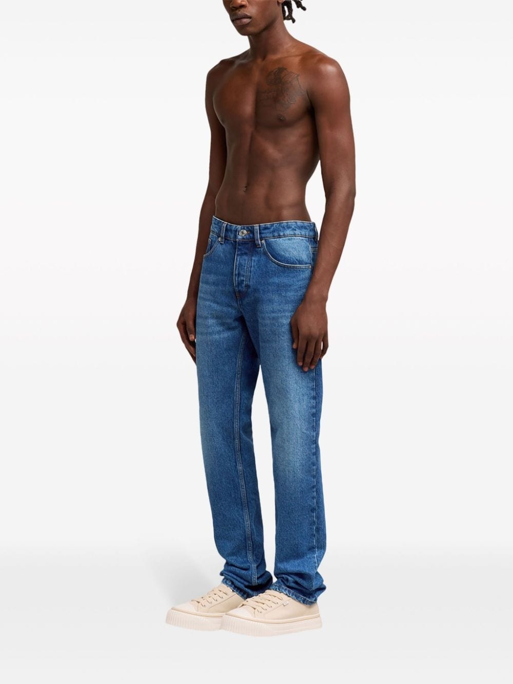 straight-leg jeans - 3