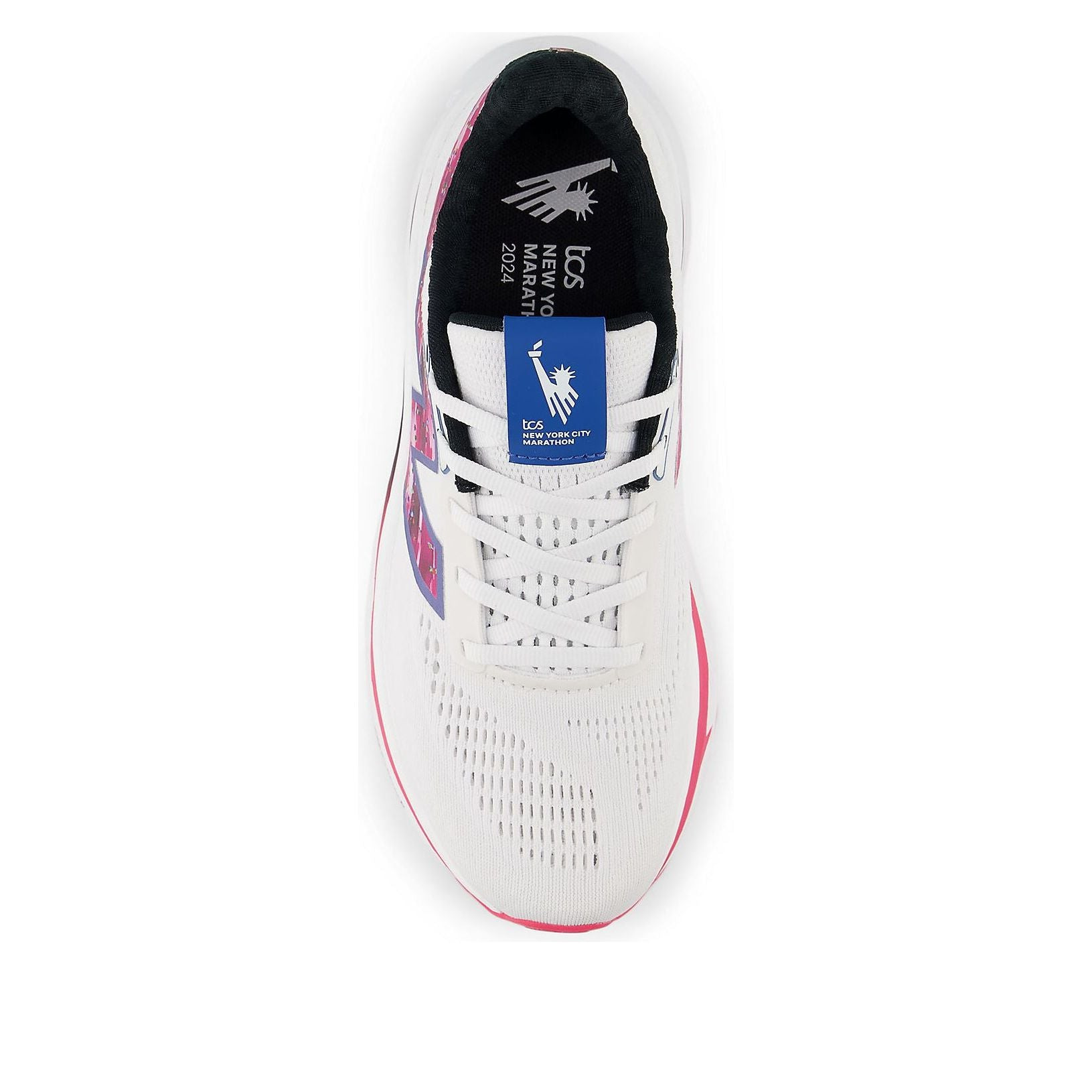 (WMNS) New Balance Fresh Foam X 1080v14 'TCS NYC Marathon White Hi-Pink' W1080Z14 - 4