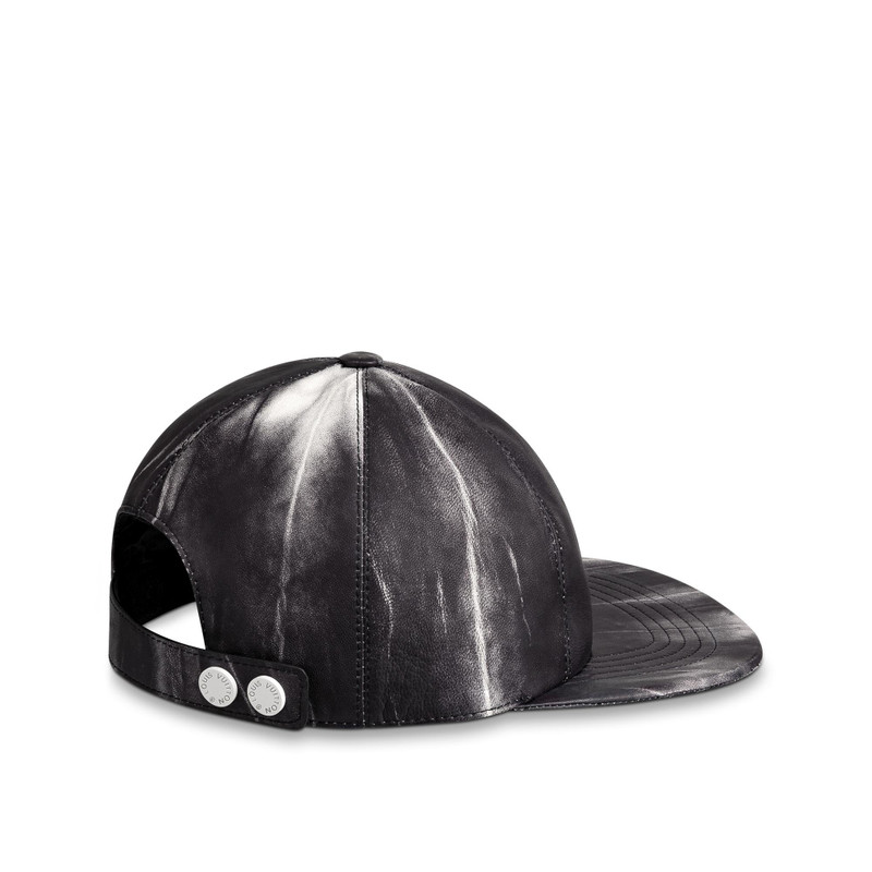 Tie and Dye Leather Cap 3