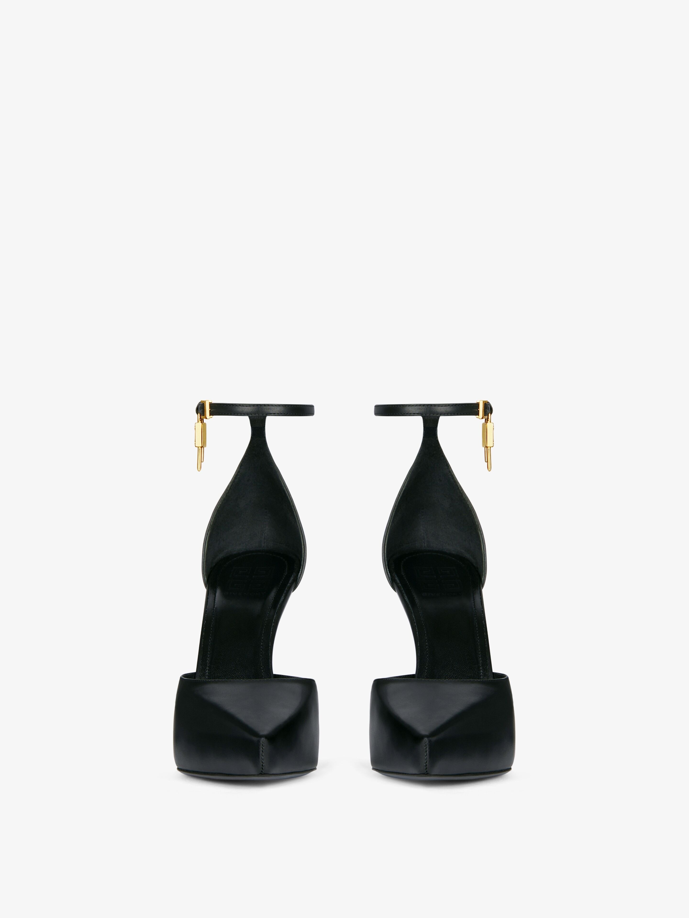G-LOCK PLATFORM PUMPS IN LEATHER - 3
