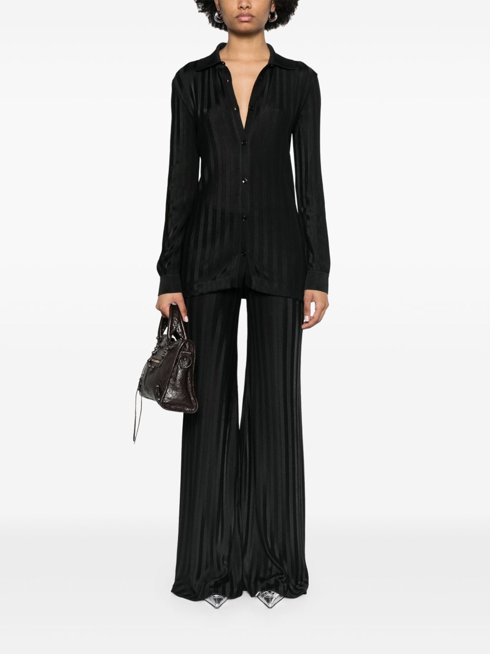wide-leg trousers - 2