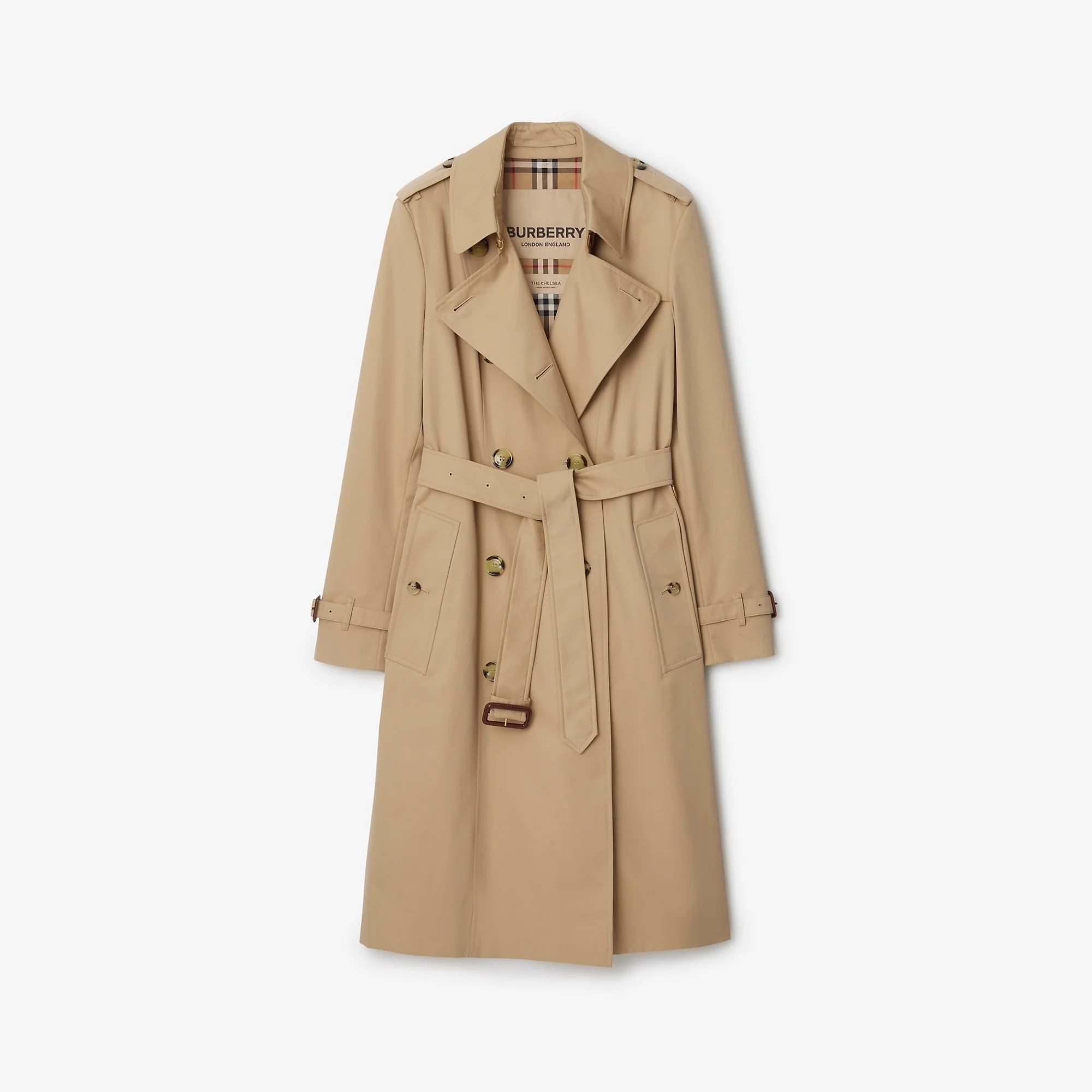 Long Chelsea Heritage Trench Coat - 1