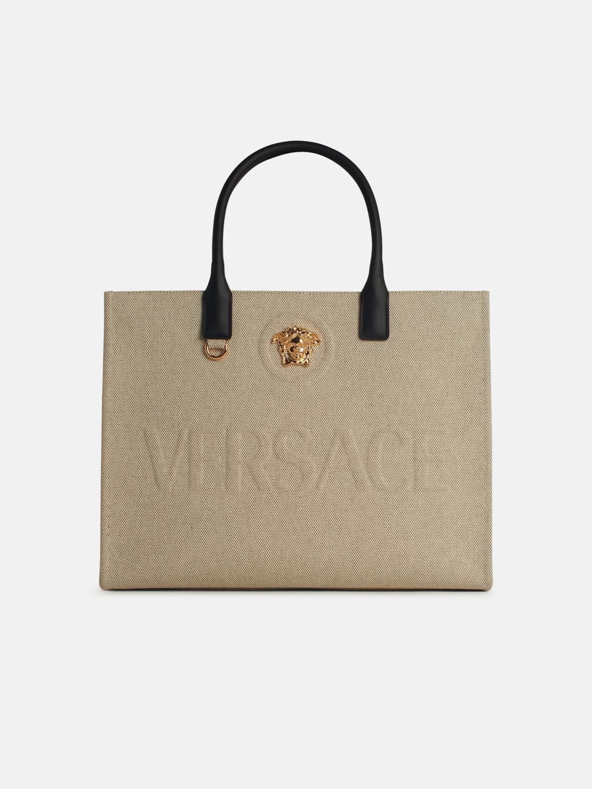 'TOTE' BEIGE TELA BAG - 1