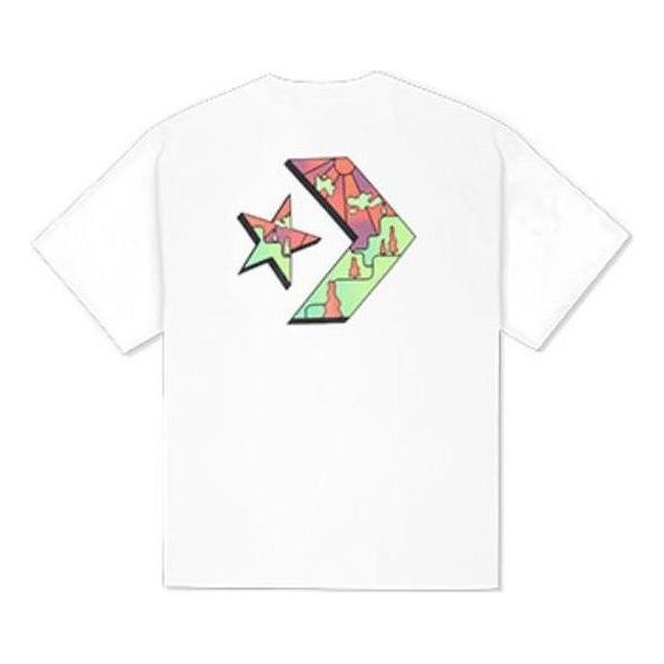 Converse Star Chevron T-Shirt 'White' 10023940-A02 - 2