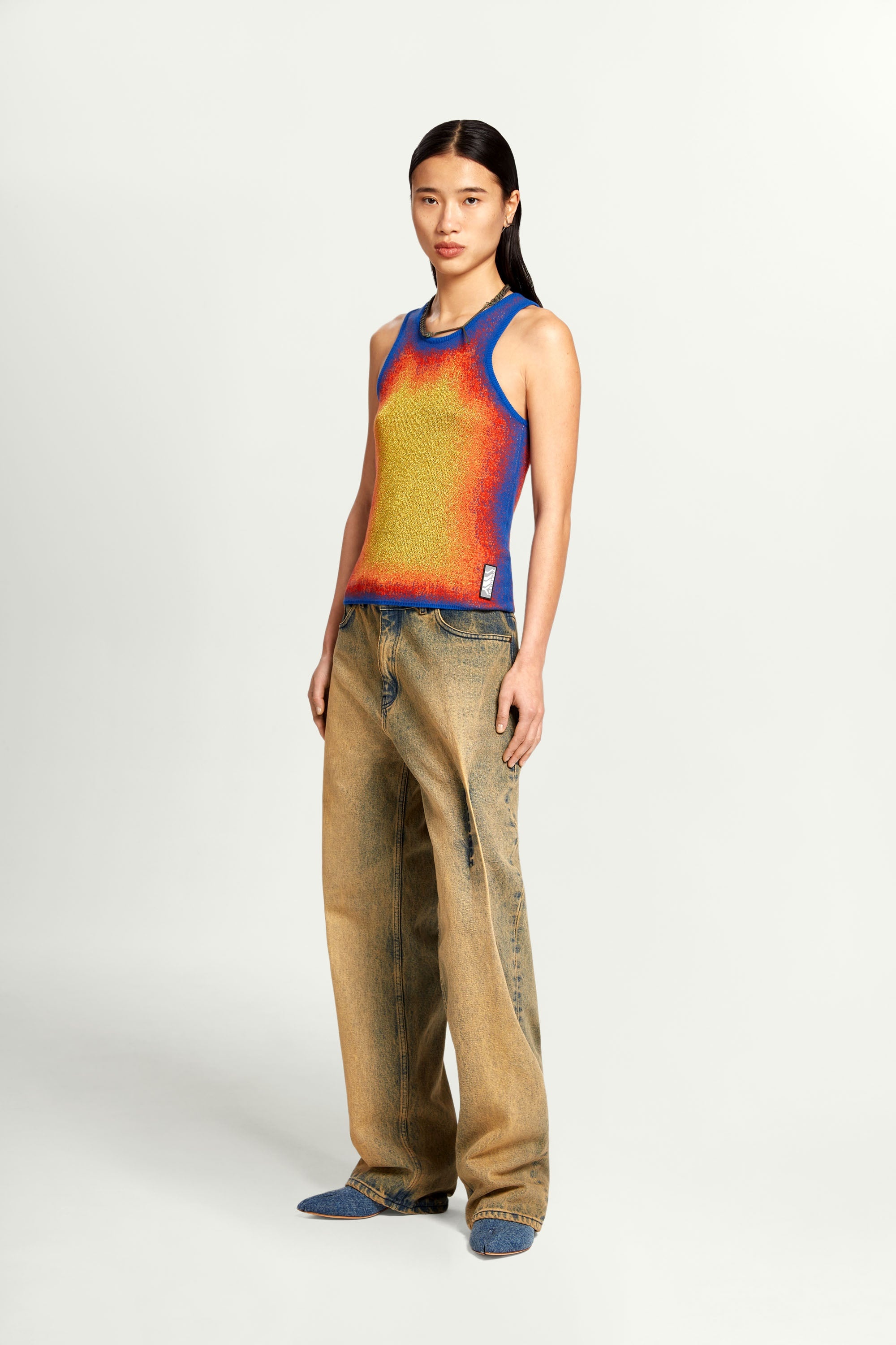 Gradient Knit Tank Top - 5