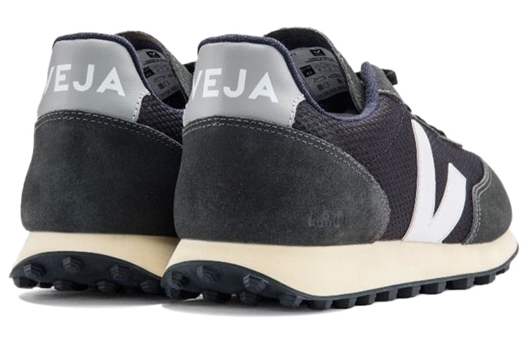 Veja Rio Branco Lace-Up Sneakers 'Black' RB0102367 - 4