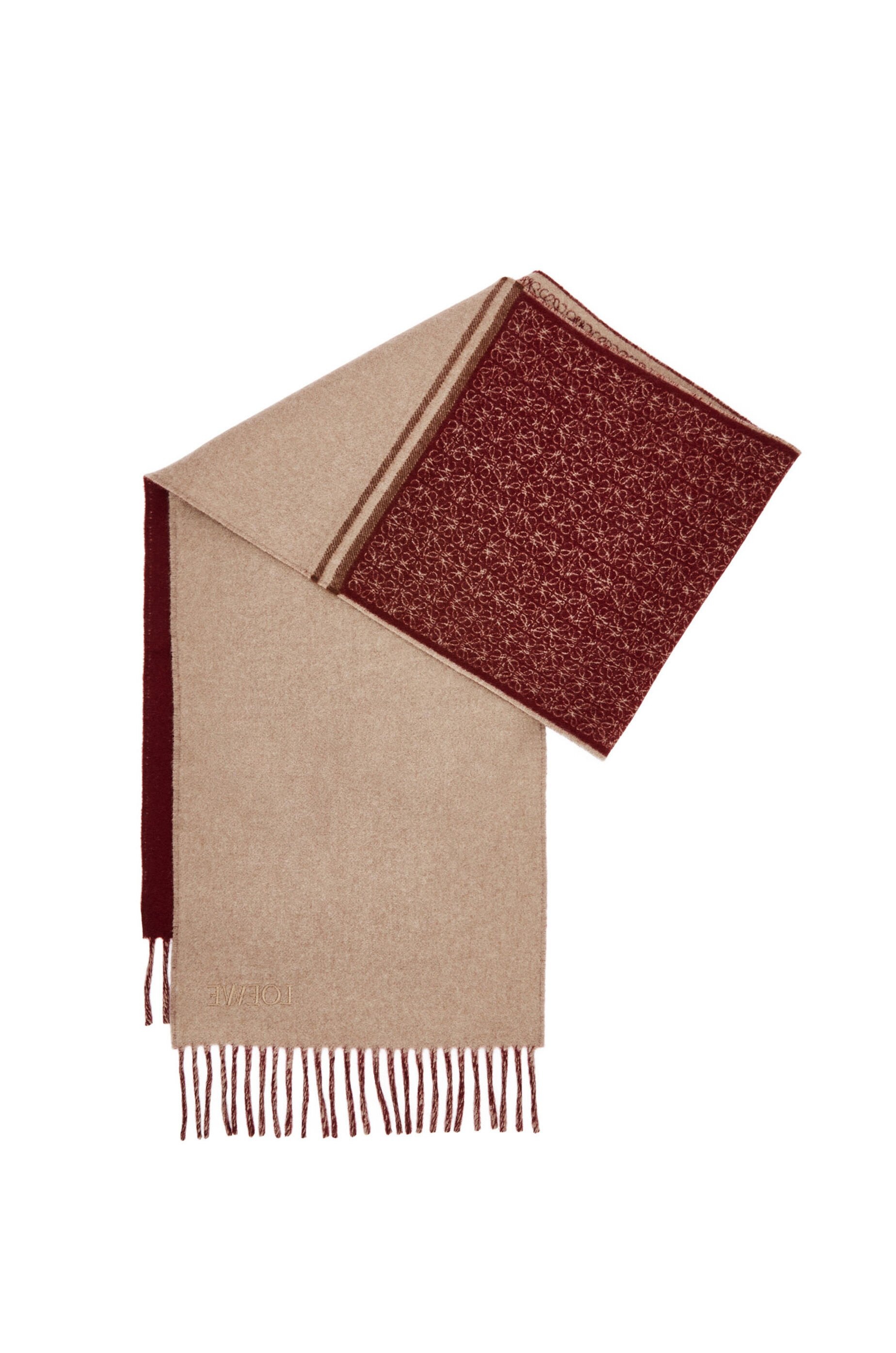 Scarf in wool and cashmere - 4