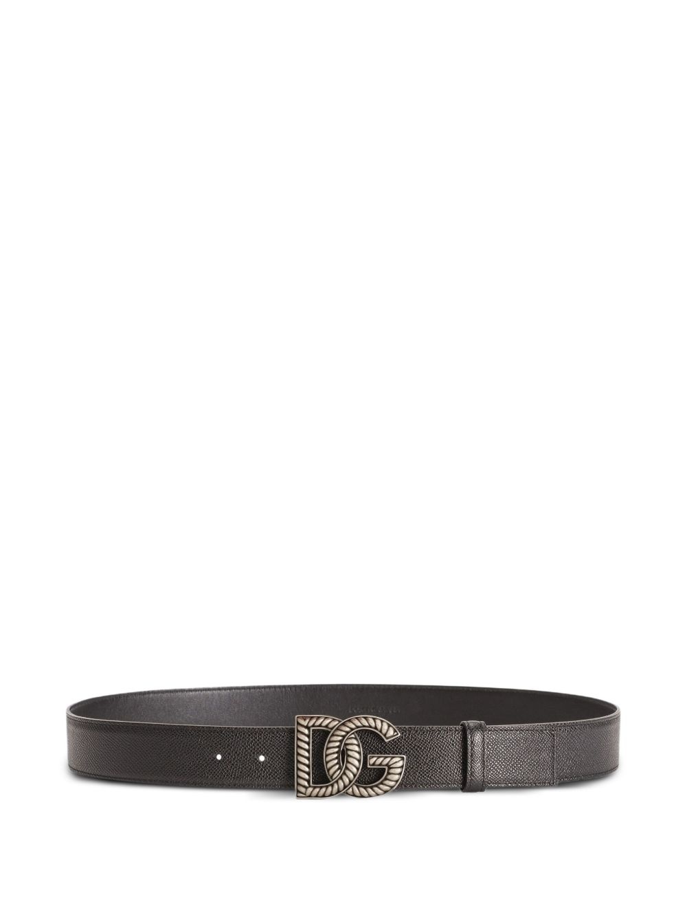 logo-buckle belt - 1