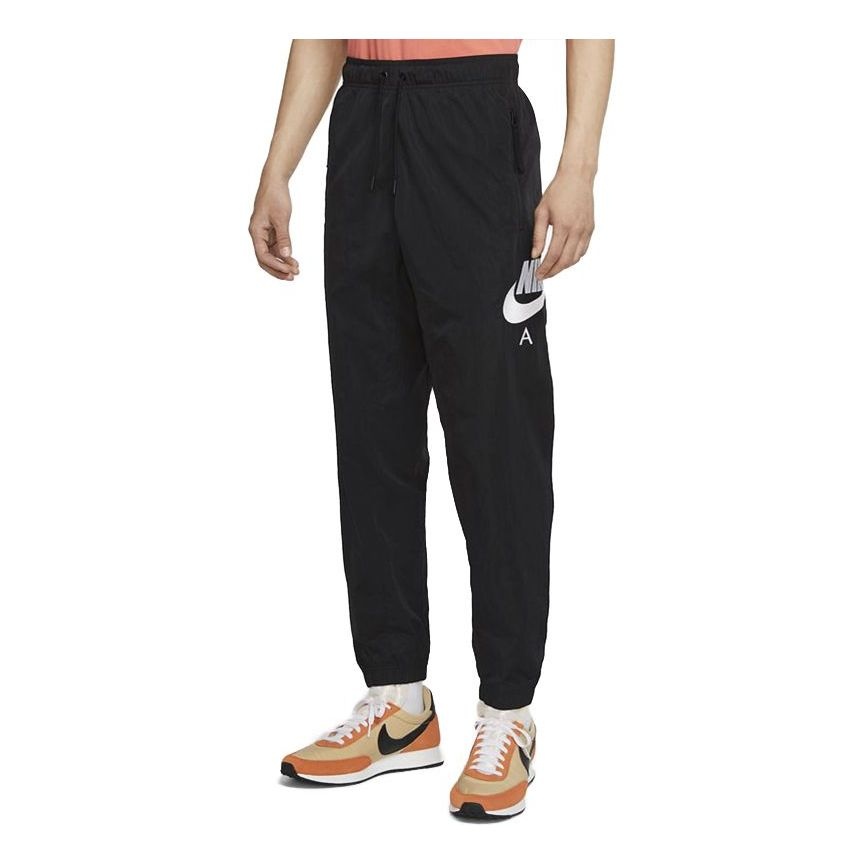 Nike Air Wvn Pant Woven Athleisure Casual Sports Pants Black DD6422-010 - 1