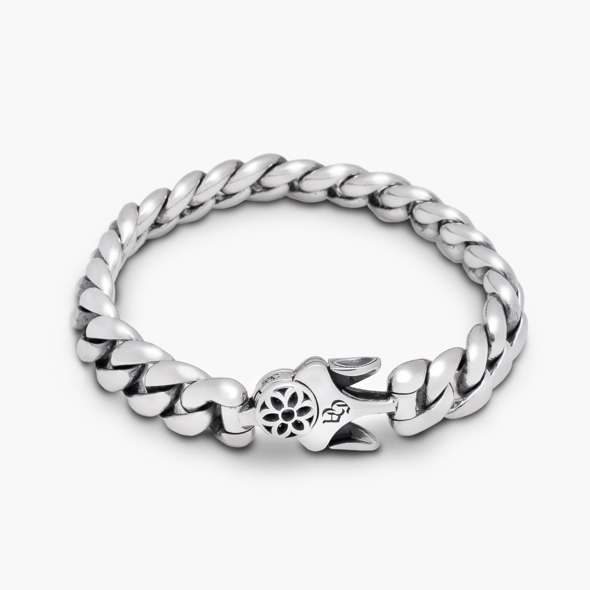 BS-103A GOOD ART HLYWD Model 10 Bracelet Size 3A - Sterling Silver - 1