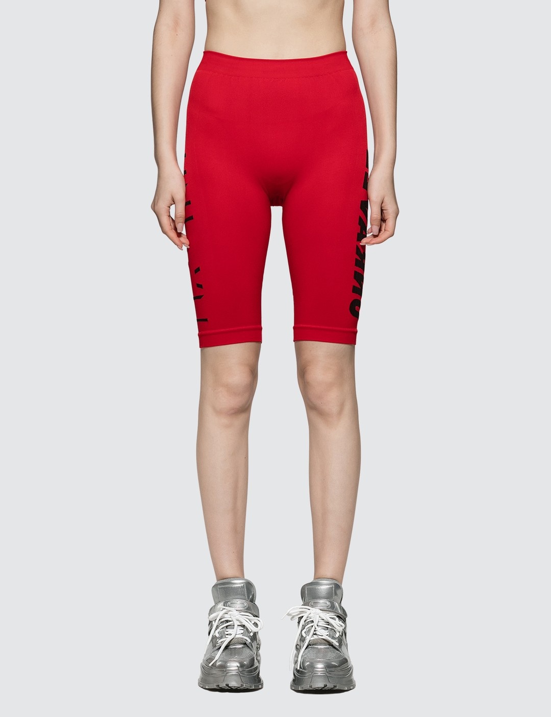 TECH SEAMLESS CYCLING LEGGING RED NO COL - 6