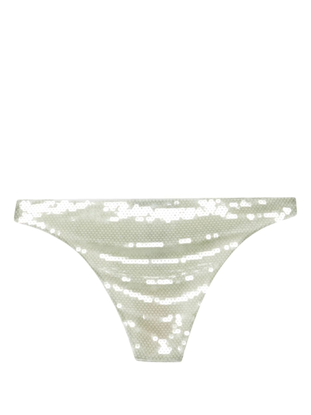sequinned tulle bikini bottoms - 2