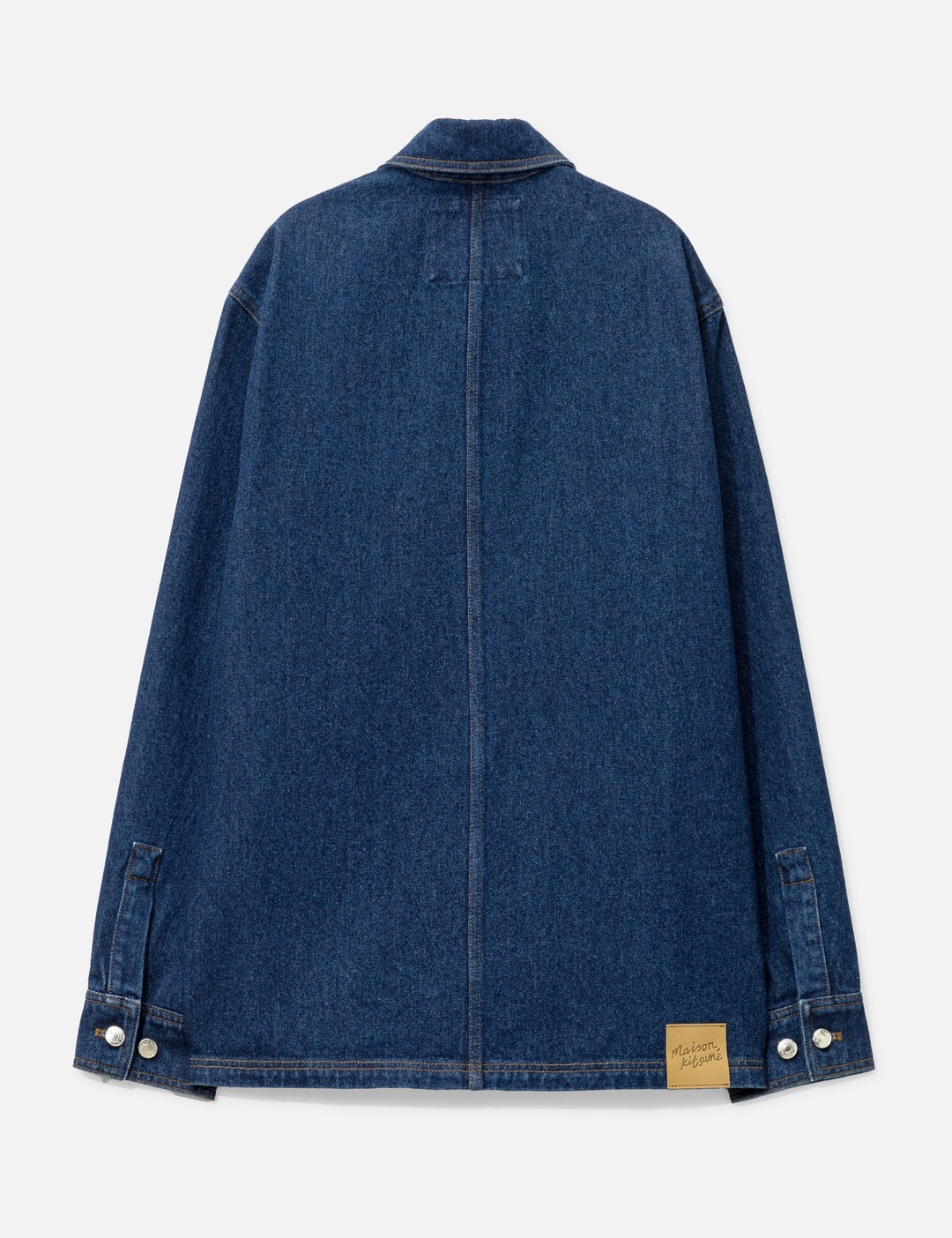 Maison Kitsuné DENIM WORKWEAR JACKET | hbx | REVERSIBLE