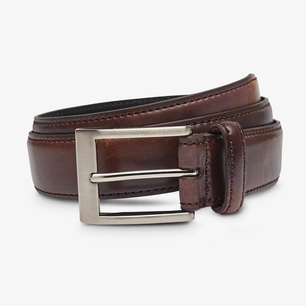 Cordovan Avenue II Dress Belt - 1