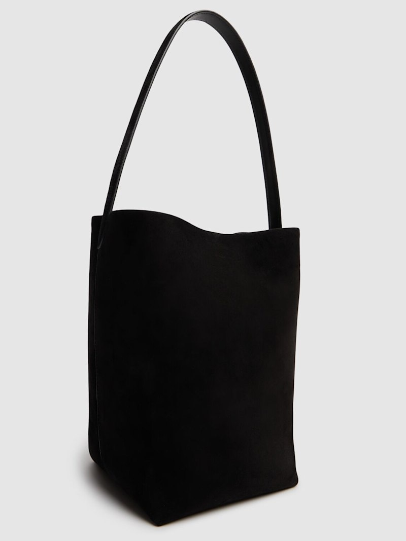 Medium N/S Park Tote suede bag - 2