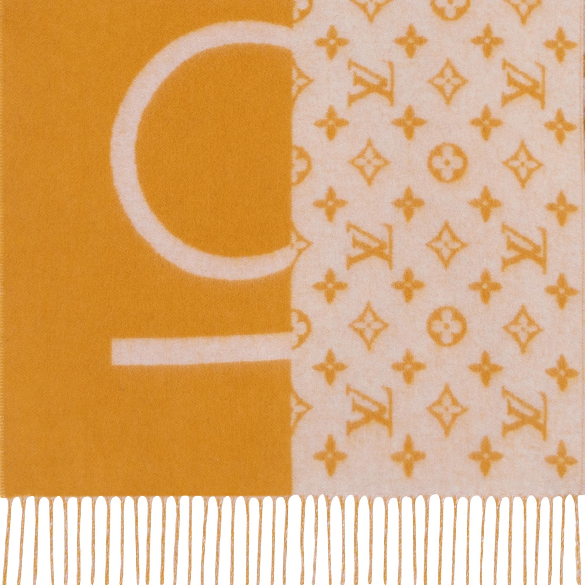Monogram Split Scarf - 2