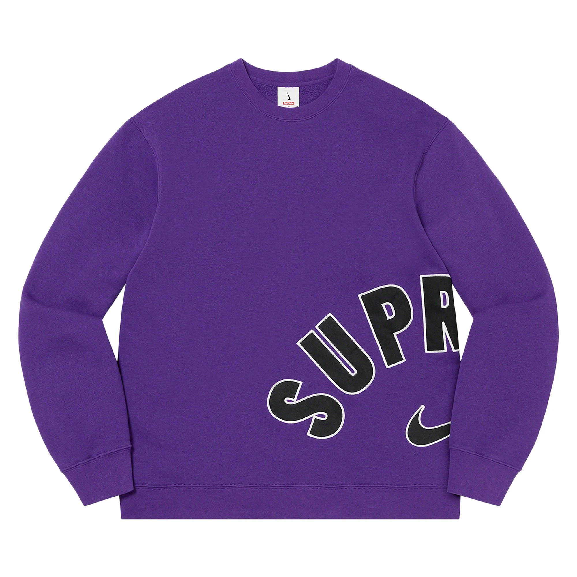 Supreme x Nike Arc Crewneck 'Purple' - 1