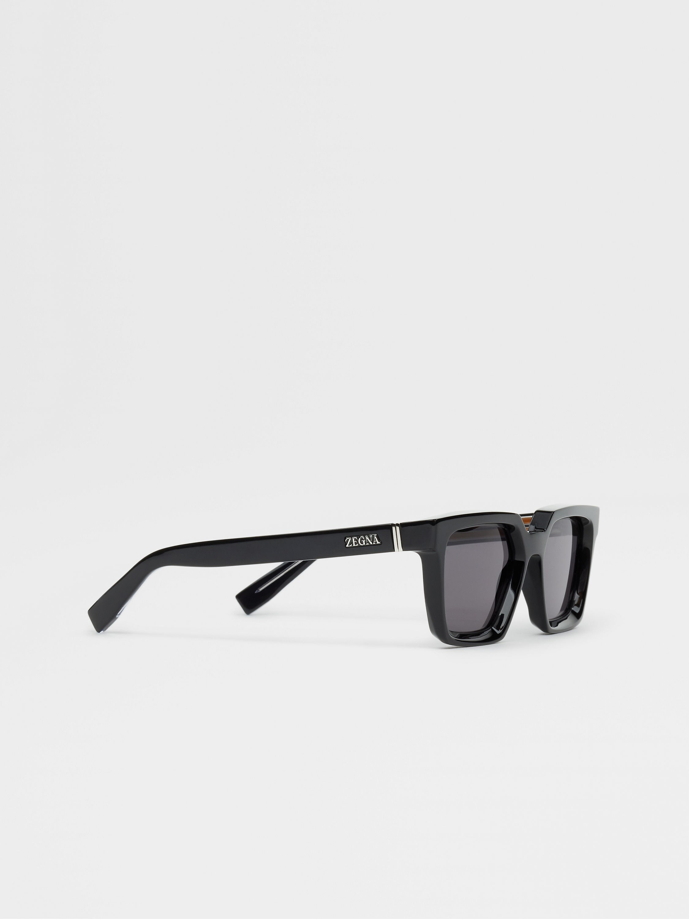 BLACK ACETATE SUNGLASSES - 3