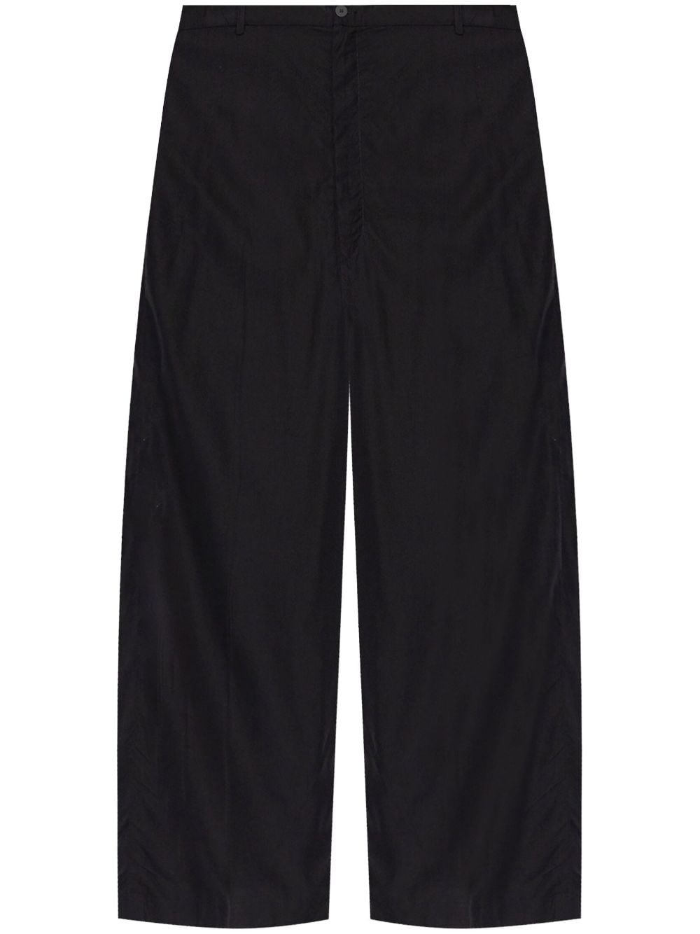 high-waisted oversized trousers - 1