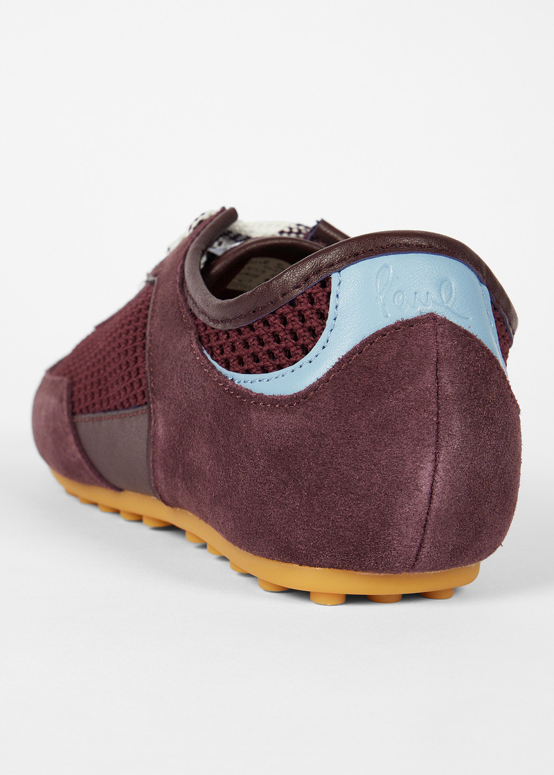 Women's Burgundy 'Samara' Trainers 3