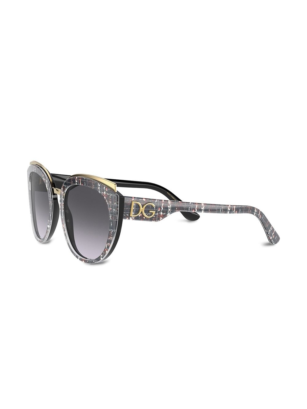 Family cat-eye frame sunglasses - 2