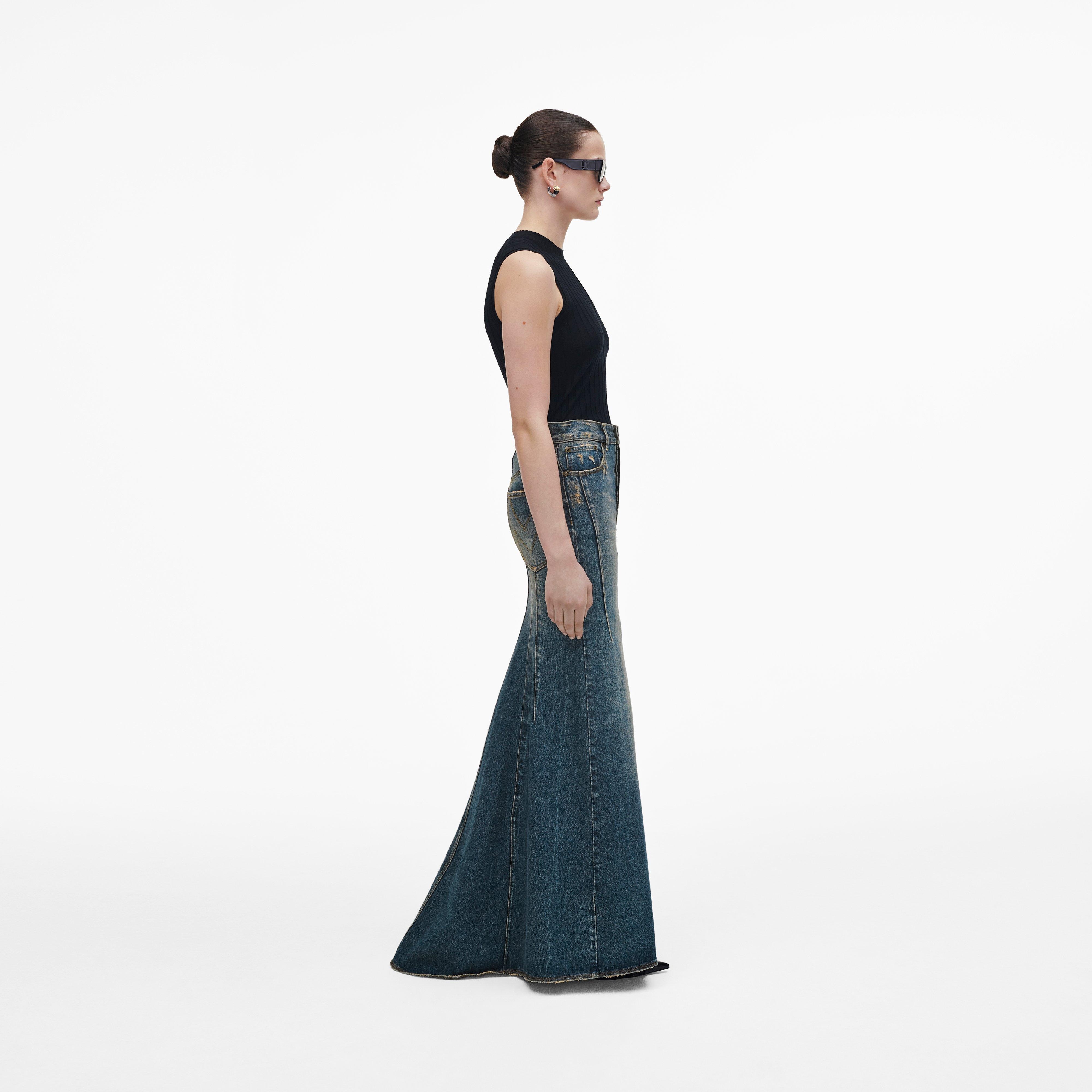 LONG FLUTED SKIRT - 3
