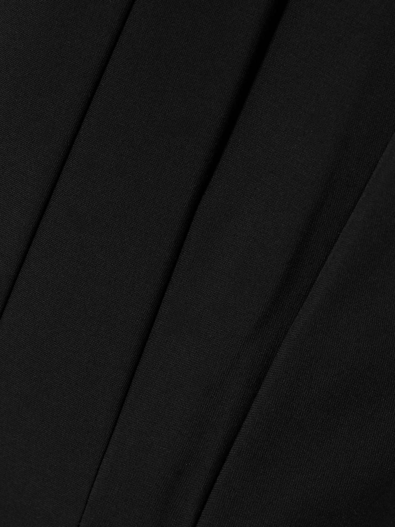 Tulip strapless pleated wool-blend top - 4