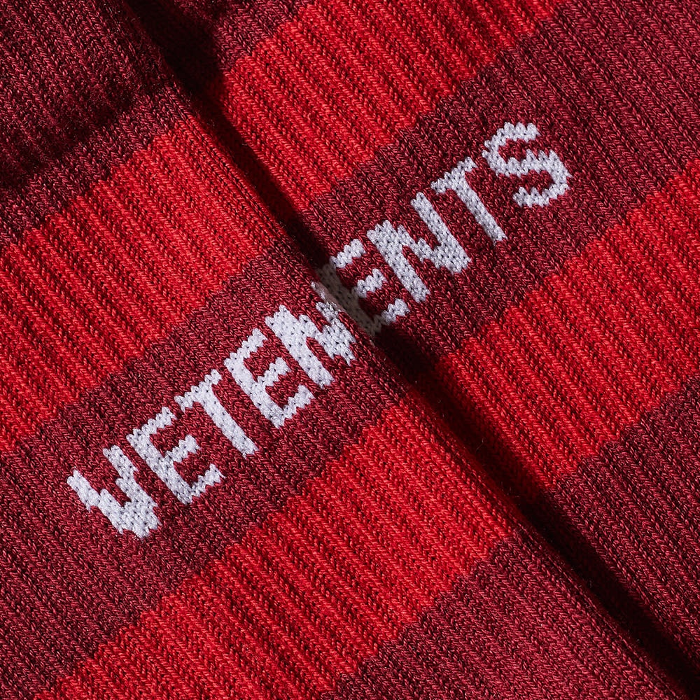 VETEMENTS Logo Sock - 2