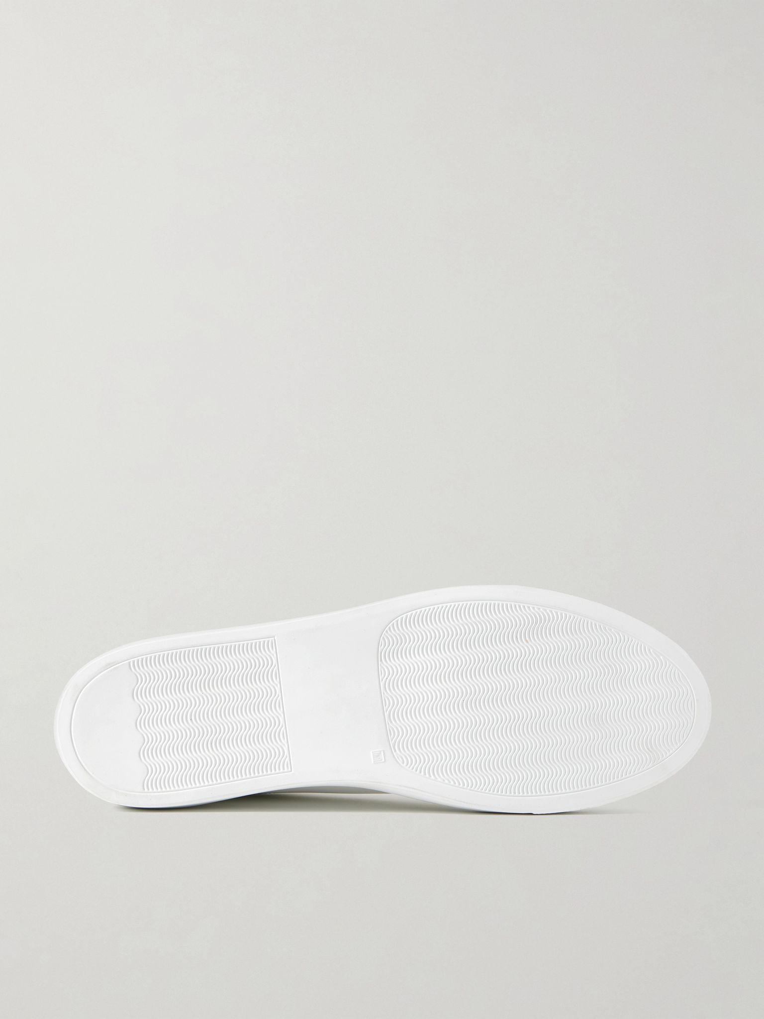 Retro Classic Leather Sneakers White - 3