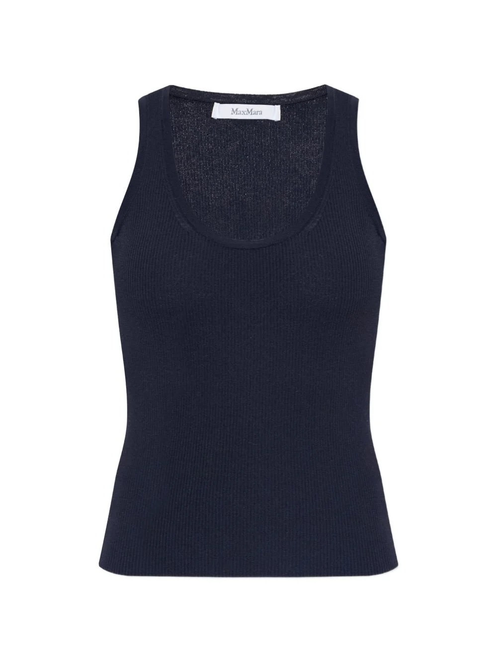 Editta ribbed-knit tank top - 1