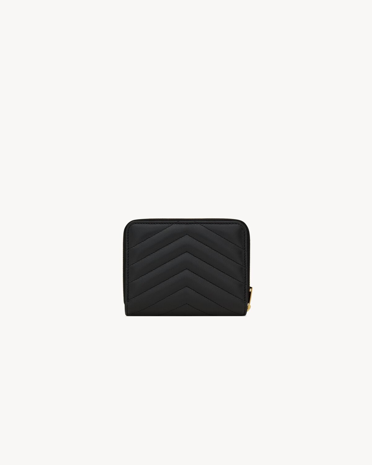 CASSANDRE MATELASSÉ COMPACT ZIP-AROUND WALLET IN LAMBSKIN - 2