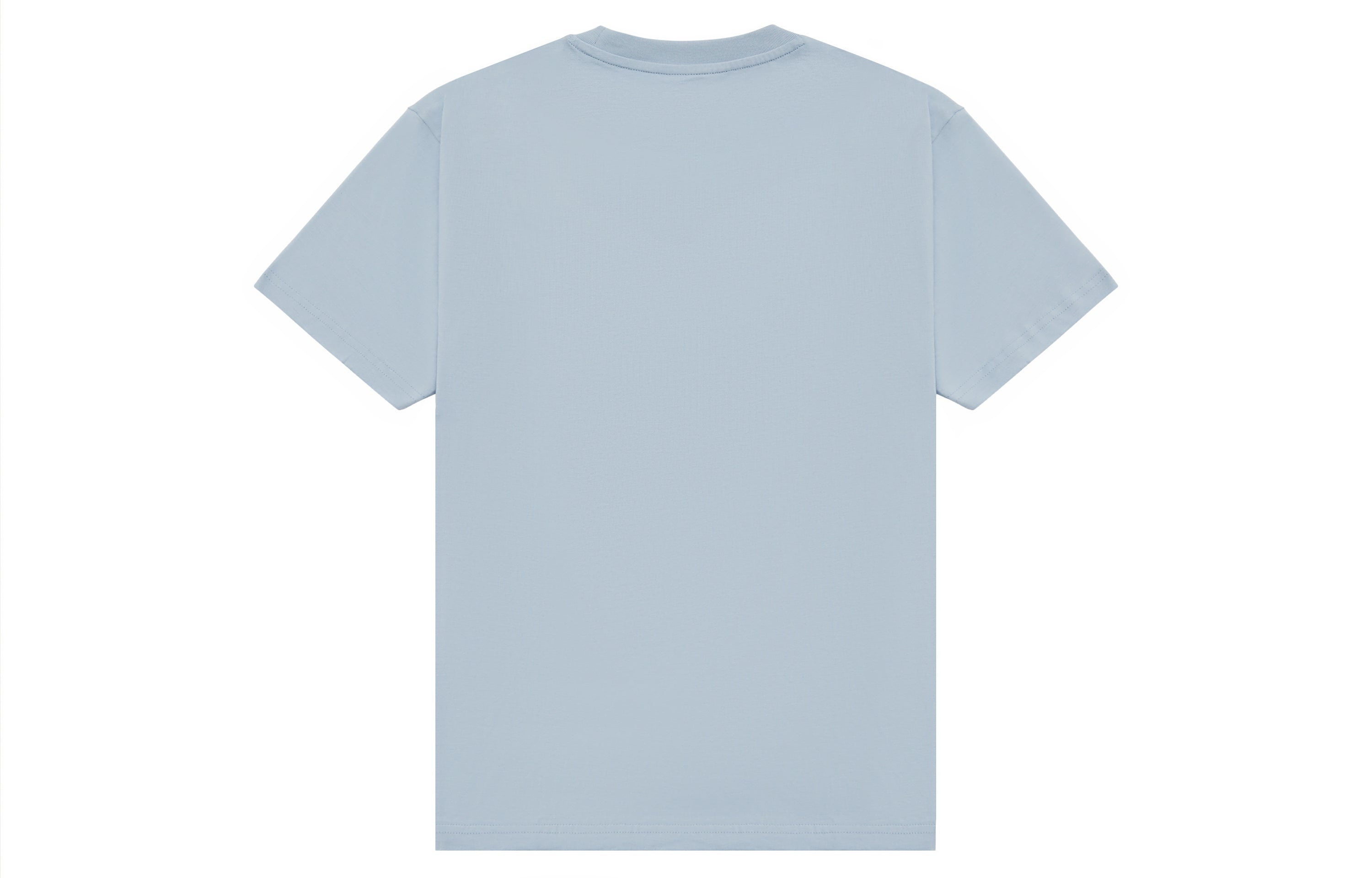 New Balance Essentials Stacked Logo Cotton T-Shirt 'Blue White' AMT31541-LAY - 2