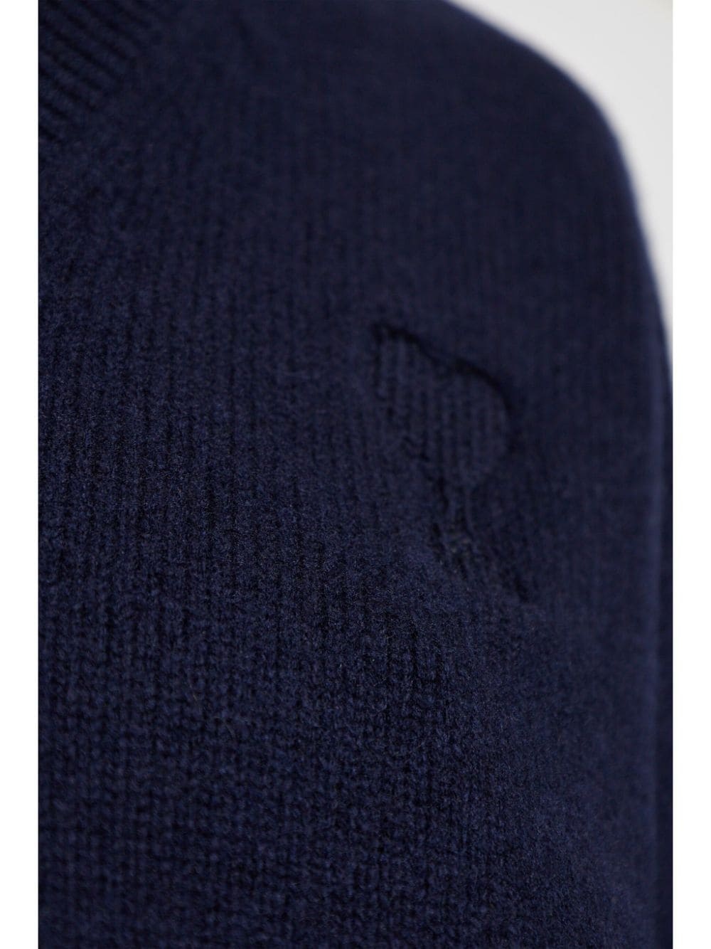 wool-cashmere v-neck jumper - 5