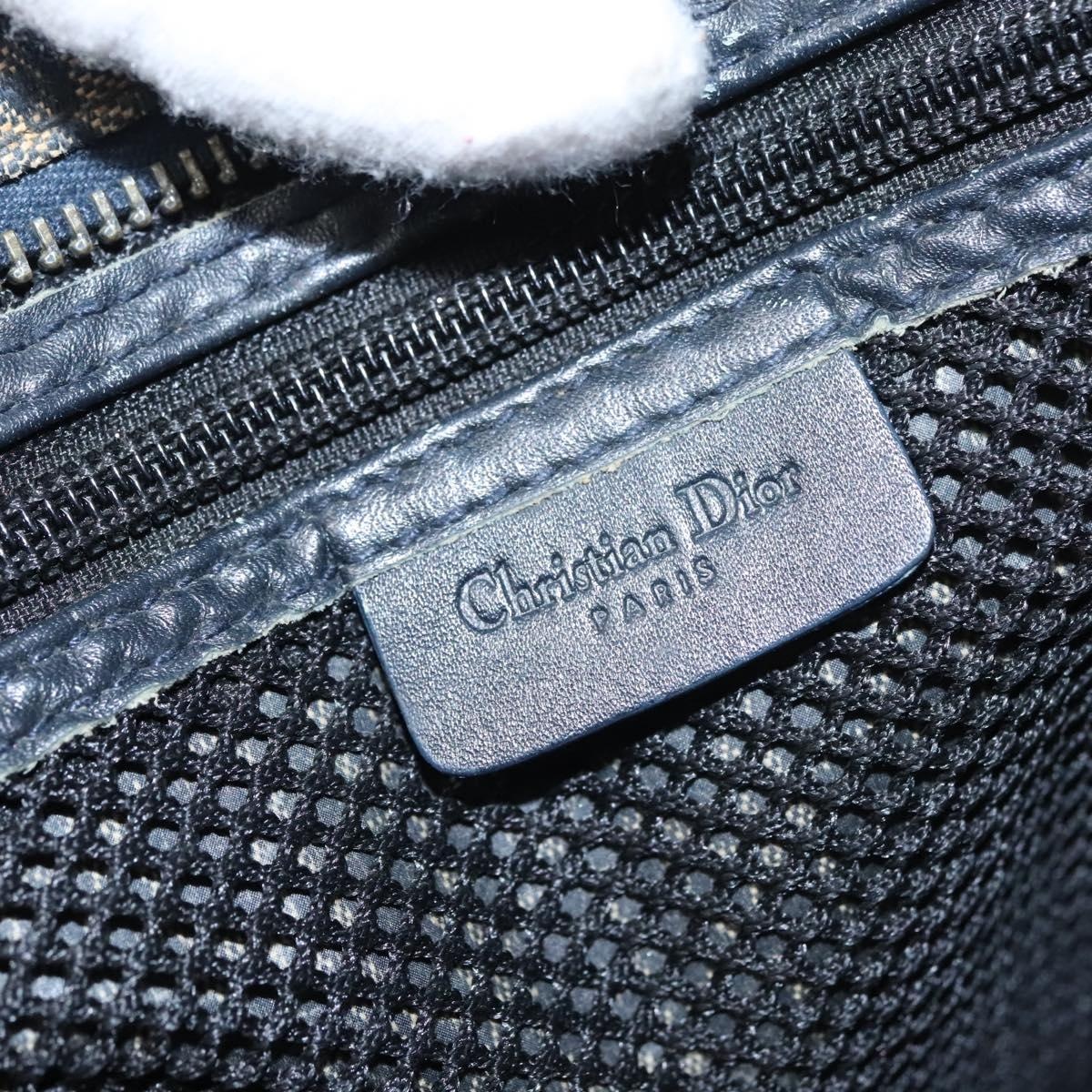 DIOR Trotter Canvas Hand Bag Navy - 16