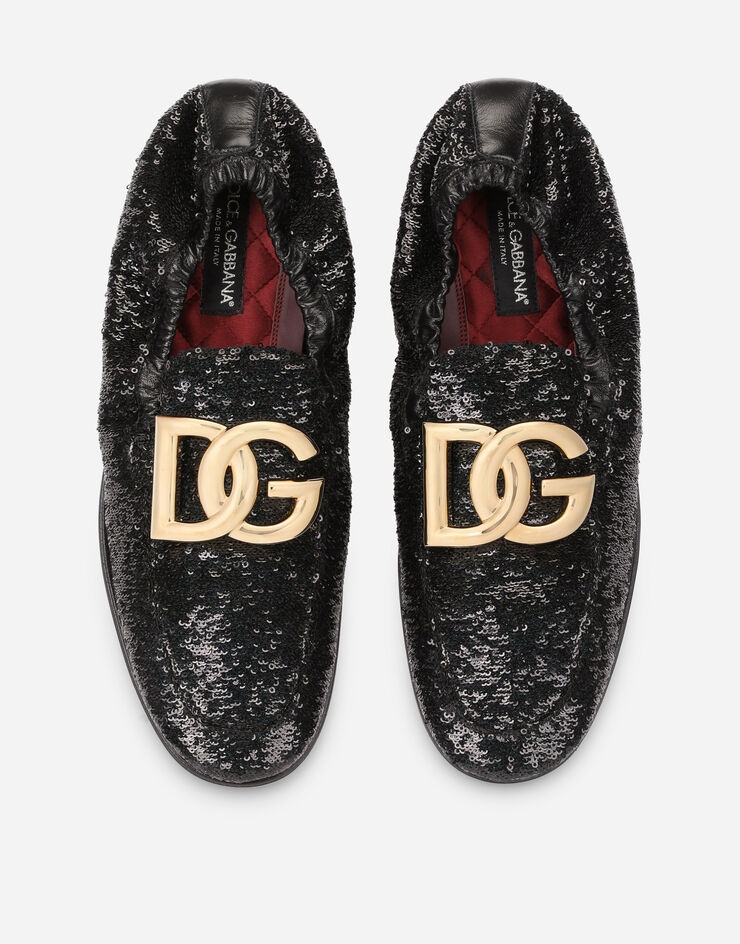 Mixed-material Ariosto slippers - 4
