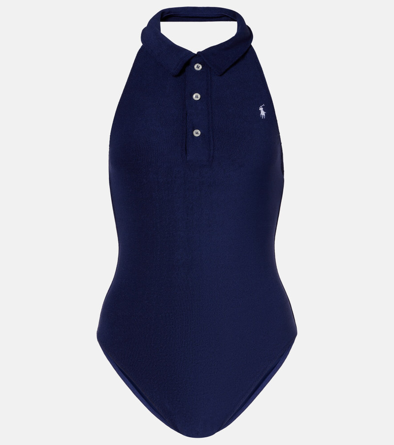 Collar halterneck bodysuit 1