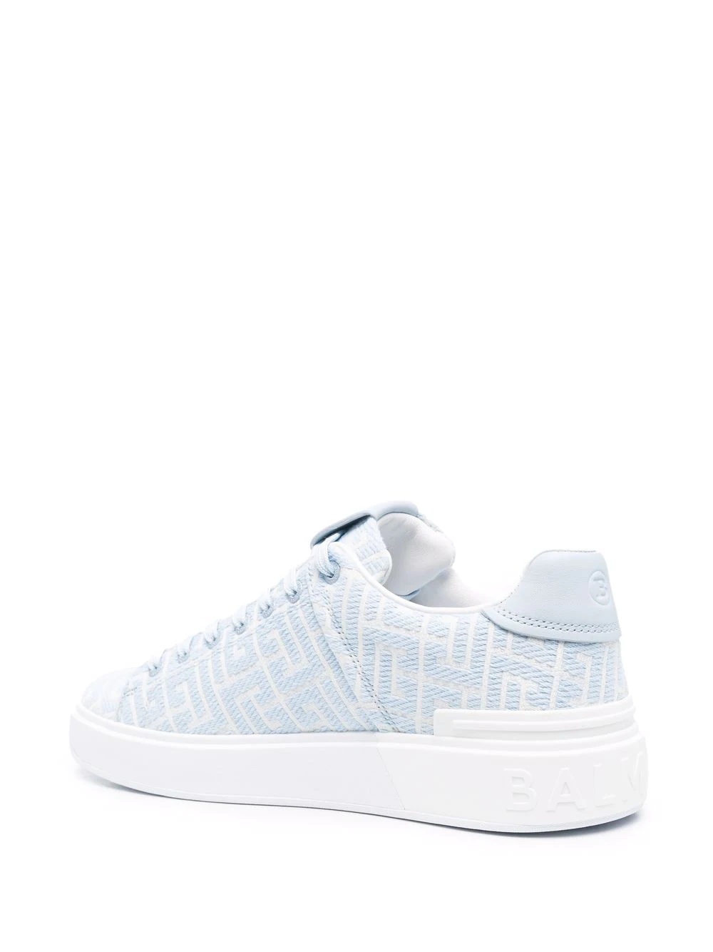 B-Court monogram-pattern sneakers - 3