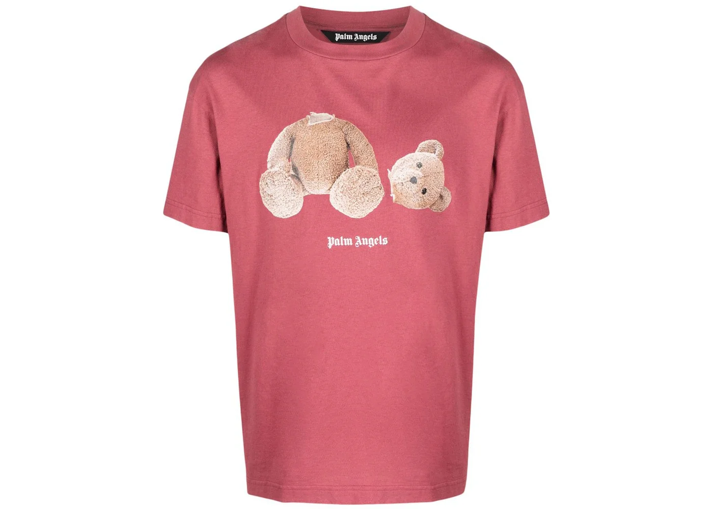 Palm Angels Bear Print T-shirt T-Shirt Pink - 1
