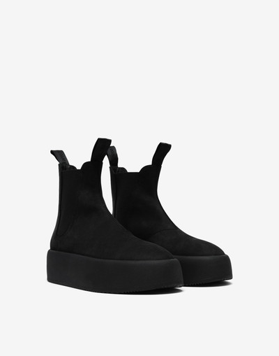 MM6 Maison Margiela Chelsea nubuck ankle boots outlook