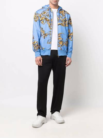 VERSACE JEANS COUTURE Regalia Baroque zip-up hoodie outlook